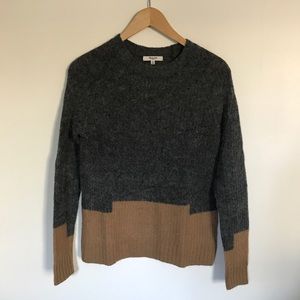 Colorblock sweater